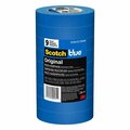 Scotch Blue Paper Painters Masking Tape, Acrylic Tape Adhesive, 5.4 Mil Thick, 24 mm x 55 M, Blue 2090-24AP9